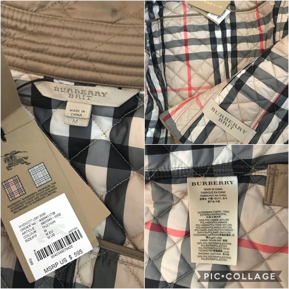 ✨✨ NWT BURBERRY BRIT KENCOTT IN PALE FAWN ✨✨ - Picture 6 of 8